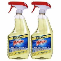 2 Pack Windex Antibacterial Multi-Surface Cleaner Spray Bottle 32 Fl Oz Each - $19.79
