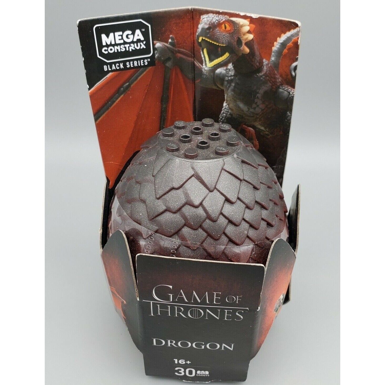 Drogon Game of Thrones Mega Construx Black Series Mattel Building Set ...