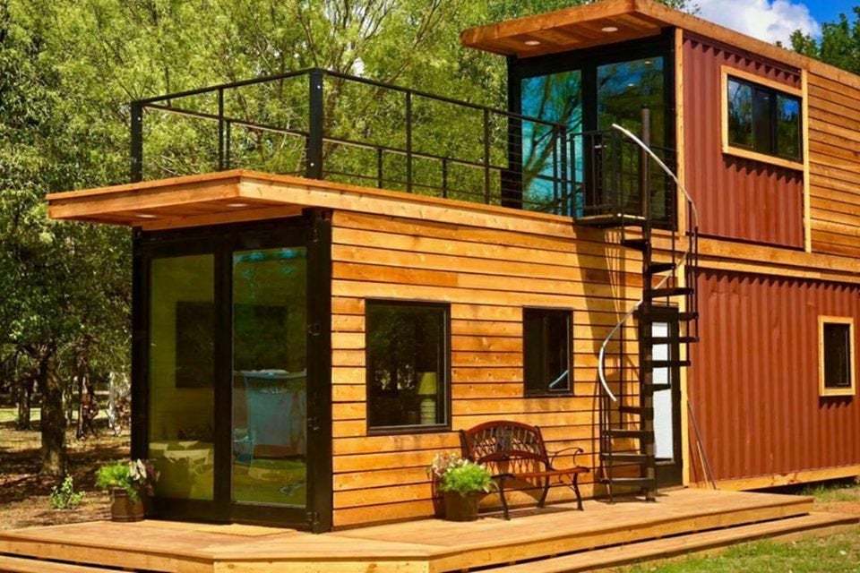 Modern-style, custom container/conex homes, new containers, luxury