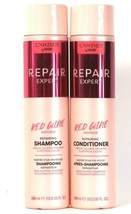 Unwined By Hask 10.2 Oz Repair Red Wine Inspired Shampoo & Conditioner Set 