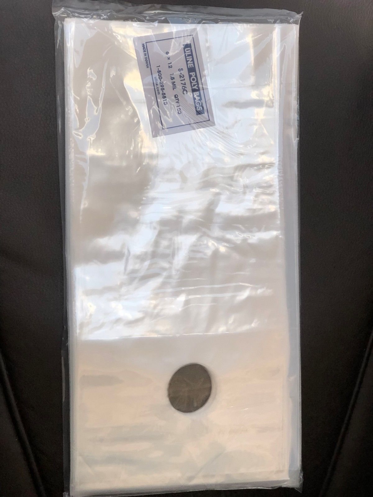 200 Clear Door Hanger Packing Shipping Doorknob Bags 1 5 Mil 12