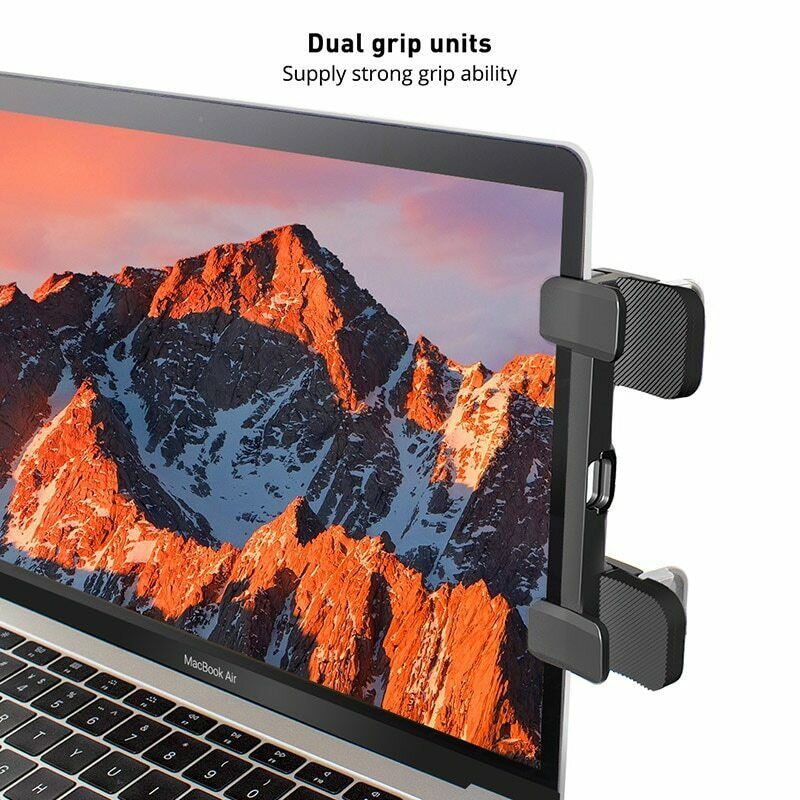 The Collapsable Triple Screen Laptop Workstation Multi Adjustable Stand