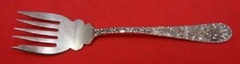 Rose By Stieff Sterling Silver Pastry Fork Unusual 5-tine 6" - $94.05
