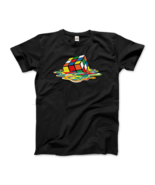 Rubick&#39;s Cube Melting, Sheldon Cooper&#39;s T-Shirt - $22.72