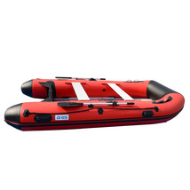 BRIS 12ft Inflatable Boat Dinghy Raft Pontoon Rescue & Dive Raft Fishing Boat image 2
