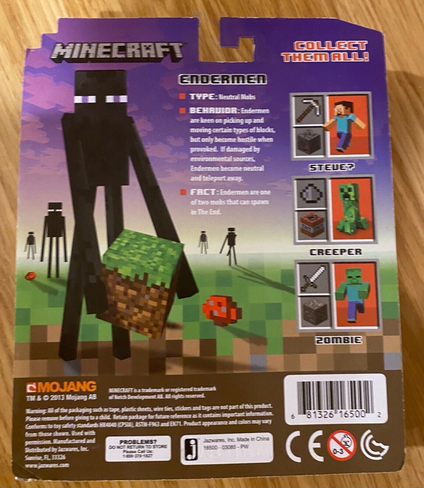 Jazwares Minecraft - Core Enderman Action and similar items