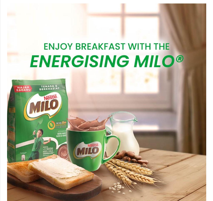 1 Pack Nestle Milo Activ-Go Chocolate Malt Powder Softpack (2kg) Express Ship