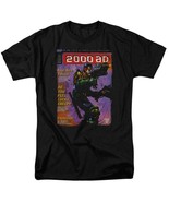 2000 AD Judge Dredd Cover T Shirt  80s 70s retro comic book graphic tee ... - $22.99+