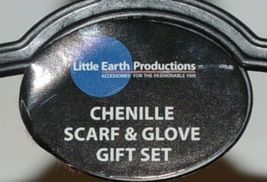 San Francisco 49ers Chenille Scarf Glove Gift Set Scarlet Gold Black White image 6