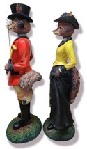 Winterthur Mr & Mrs Lord Fox Hunt 26” English Garden Library Statue Exclusive image 2
