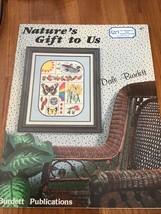 Natures Gift To Us Cross Stitch Pattern Burdett 1982 Butterflies - $4.50