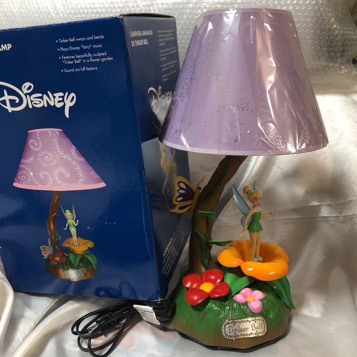 Disney Peter Pan Tinker Bell Talking Lamp And 17 Similar Items