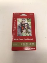 Canon PP-201 Photo Paper Plus Glossy II, 4x6 inch - 100 Sheets lot of 2 - $19.79