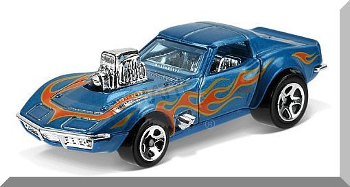 Hot Wheels - '68 Corvette - Gas Monkey Garage: '18 Nightburnerz #9/10 ...