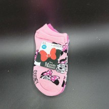 Minnie Mouse Socks Kids 5 Pairs Footwear Ankle Cut Disney Cartoon Characters - $11.93