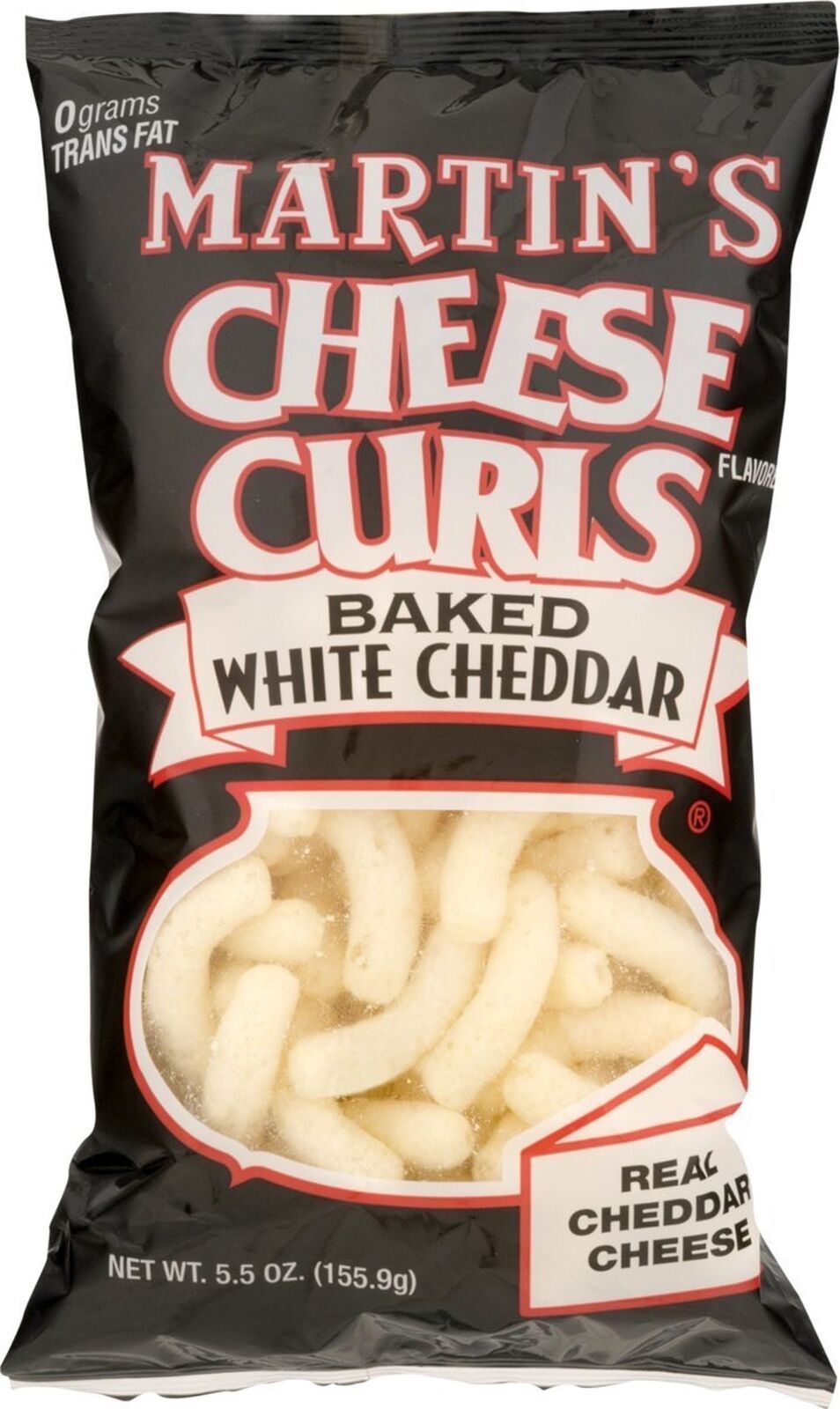 Martin's Baked White Cheddar Cheese Curls 5.5 oz. Bag (4 Bags) - $27.67