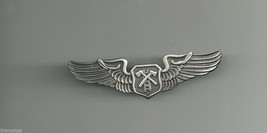 Air Force Army Air Rescue Fire Wing 3" Big Pewter Pin - $18.99
