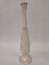 Lot Of 2 Vintage Lenox Ivory China Porcelain Bud Vase Beaker Leaves Made In Usa - $29.69
