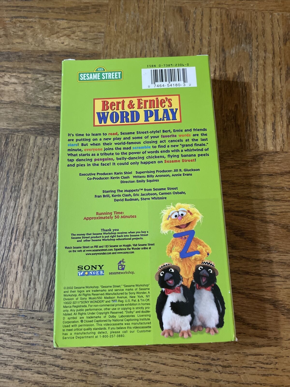 Sesame Street Bert And Ernie’s Word Play VHS and similar items