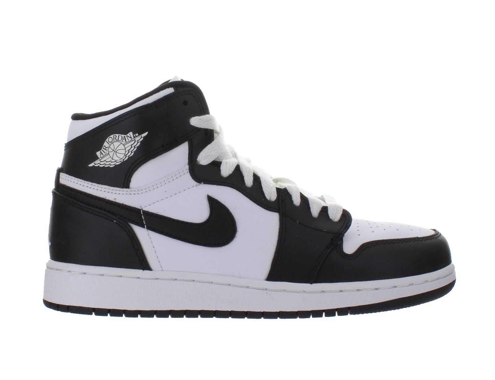 Air Jordan 1 Countdown Pack GS Half Pack Black White 332558-011 ...