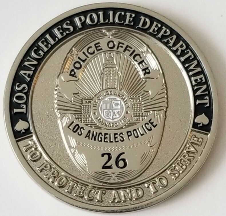 Lapd Los Angeles Police Department Motor Officer To Protect And Serve 1 