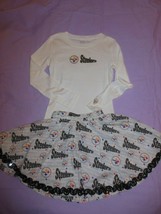 Girls Pittsburgh Steelers Football Custom Skirt Outfit 4-6 - $12.99