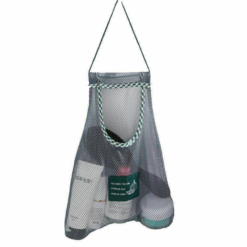 Breathable Mesh Large Capacity Hanging Shopping Bags Fruit And Vegetable Storage