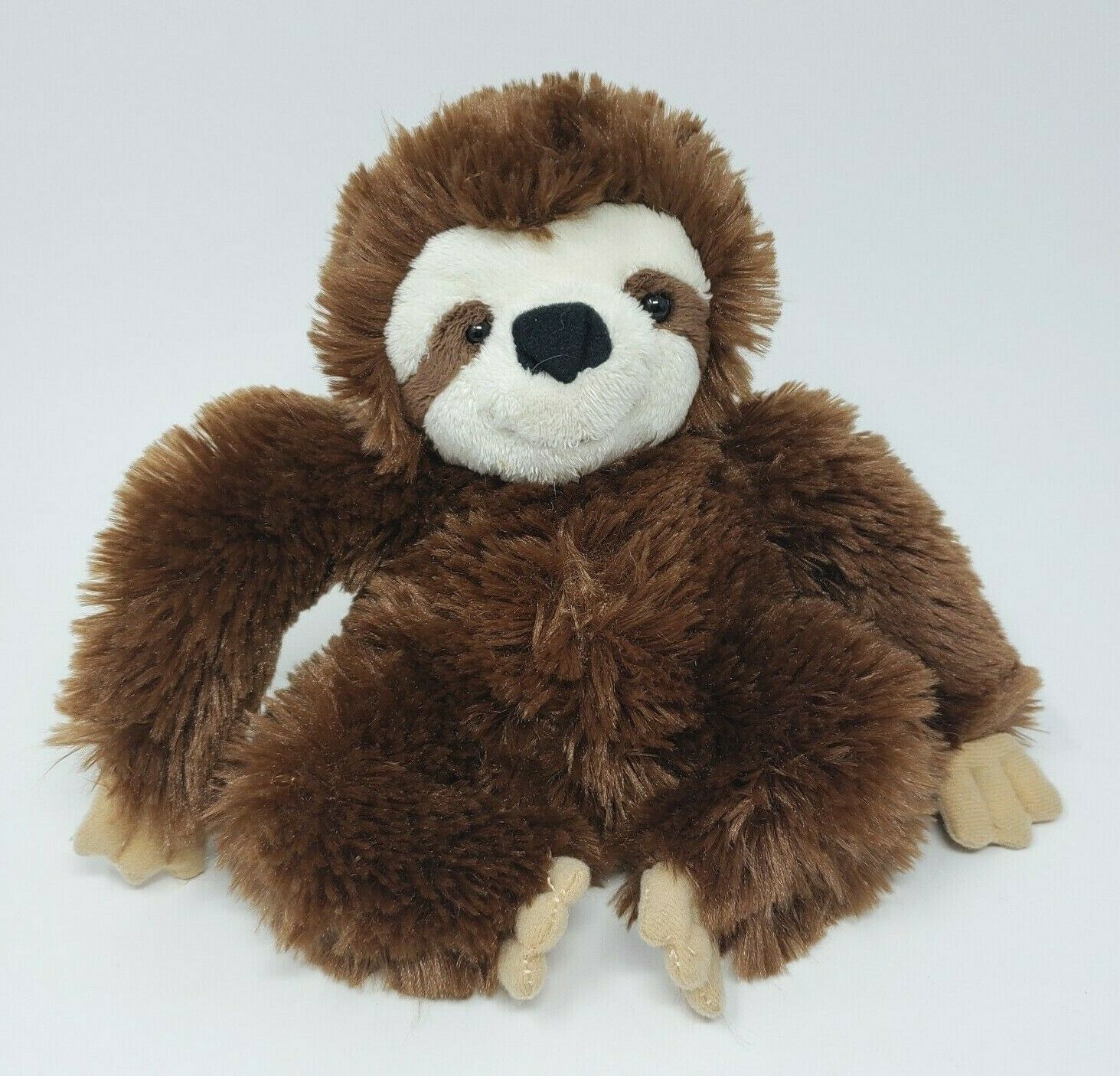 9 Ganz Bebe Fuzzy Marron Blanc Paresseux And Similar Items