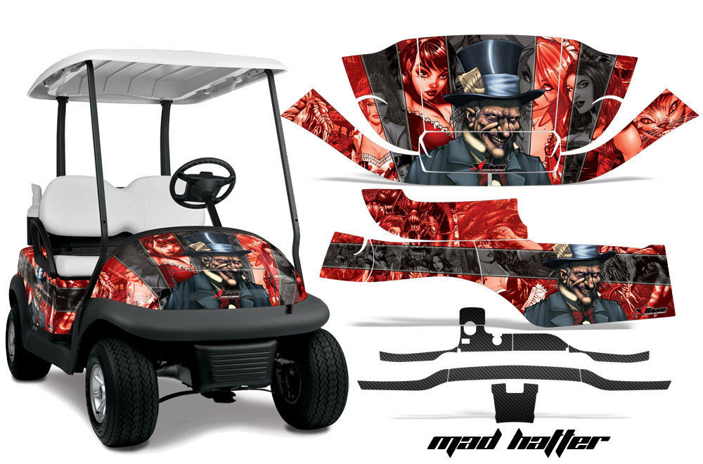 Golf Cart Graphics Kit Decal Wrap For Club Car Precedent I2 20082013
