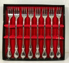 Oneida Distinction MANSION HALL Stainless Seafood Cocktail Forks (8) - $23.76