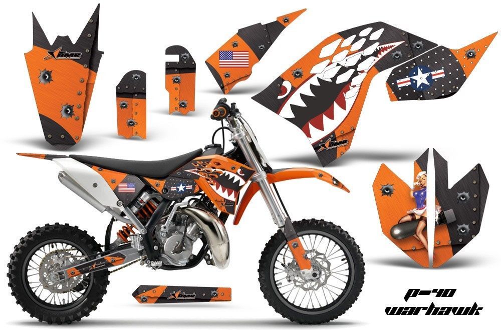 Dirt Bike Decal Graphic kit Sticker Wrap For KTM SX65 SX 65 20092015