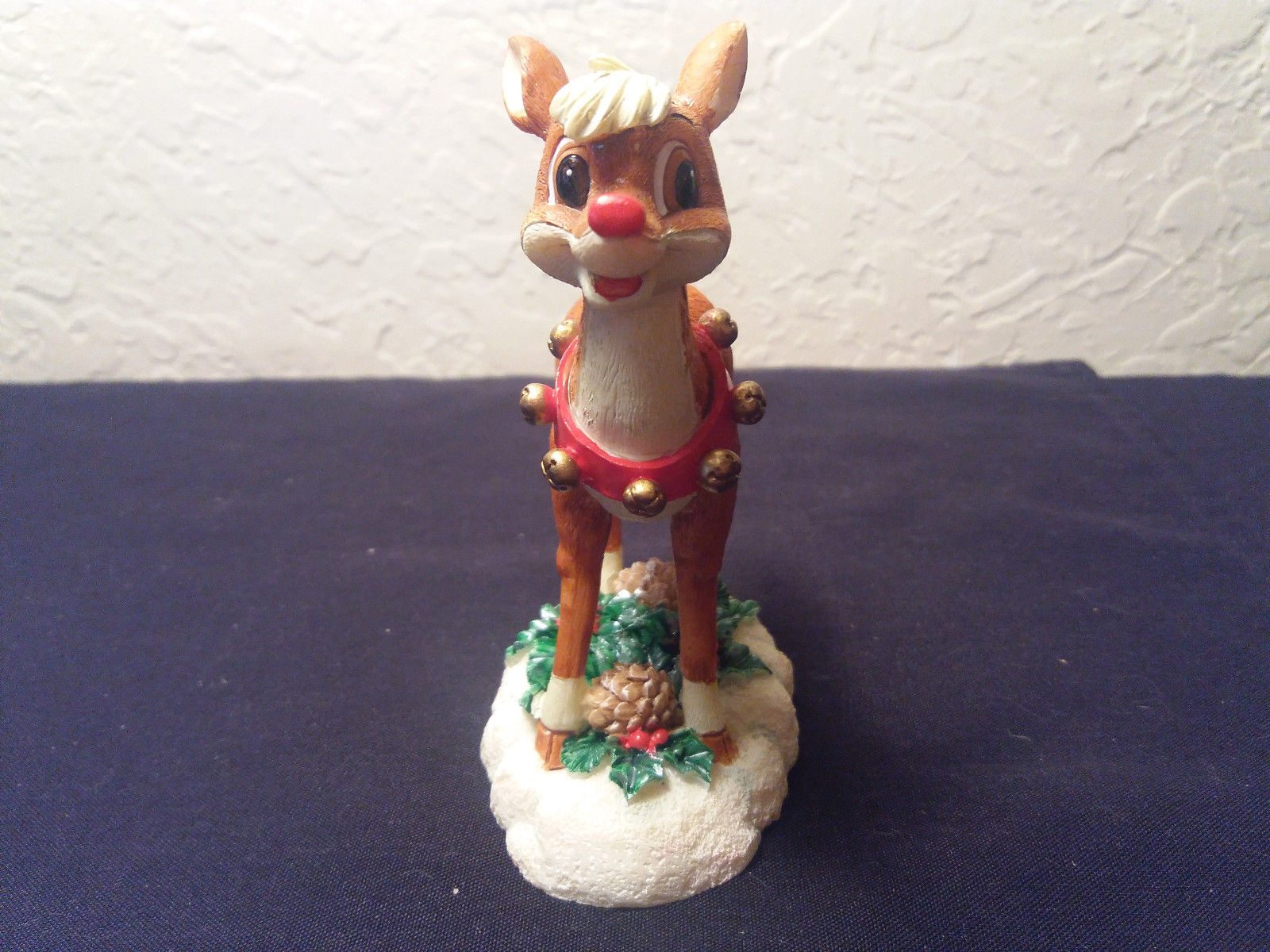 miniature rudolph figurines