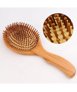Wooden Hair Brush Bamboo Comb Vent Care Beauty Spa Massage Brushes Massager - $11.54