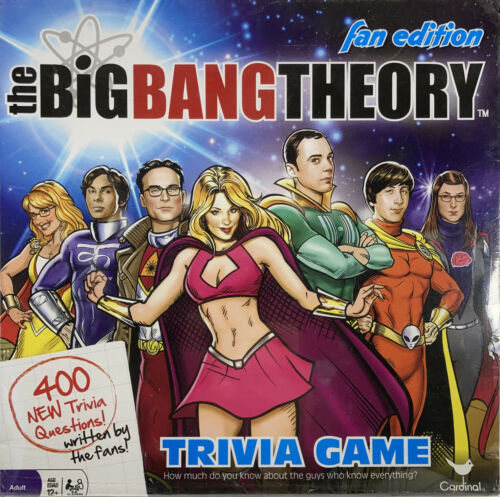 The Big Bang Theory Fan Edition Trivia Game Board Game New NIB - $9.99