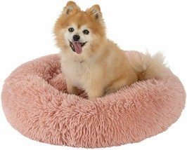 GM PET SUPPLIES Donut Cuddler Dog Bed - Calming Orthopedic Round Pet Bed... - $28.50