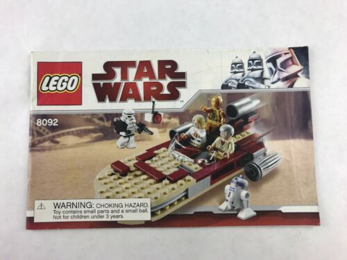 Lego Star Wars 8092 Instructions Booklet And 50 Similar Items