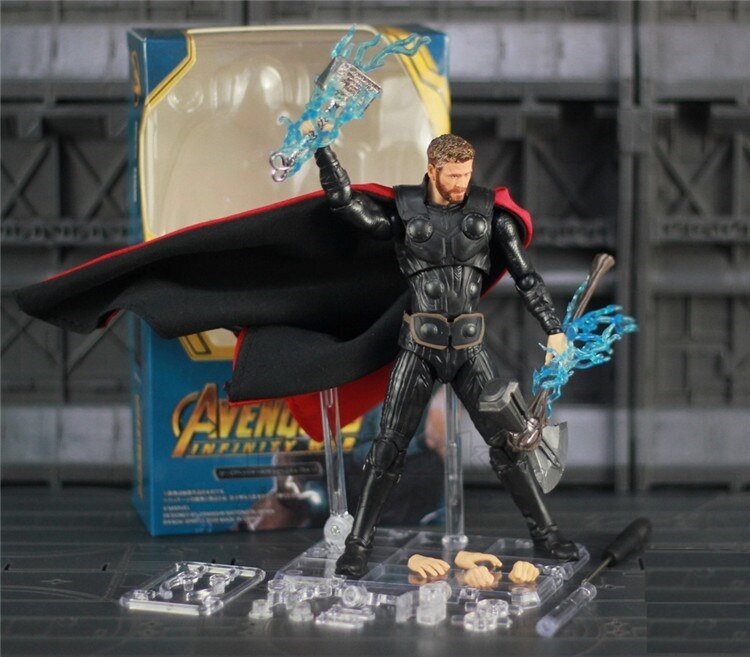 thor with stormbreaker toy