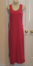 new in pkg Newport News  hot pink  beach cover up long  casual dress size  small - $21.77