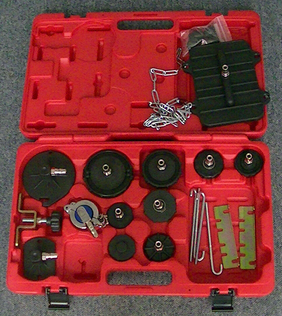 OI9068 UNIVERSAL 12PC. MASTER CYLINDER BRAKE BLEEDER ADAPTER ADAPTOR