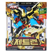 Hello Carbot Zetren Jetlen Gold Commando Transforming Robot Vehicle Korean Toy