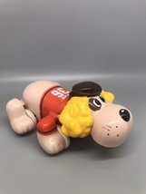 Vintage Pound Puppies 1986 Tonka Toys 36 Howler Wind Up Dog with Hat - $10.00