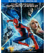 The Amazing Spider-Man 2 (Blu-ray/DVD, 2014, 3-Disc Set, Includes Digita... - $35.00