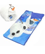 Disney Frozen Olaf Figural Roll Up Slumber Bag with Pillow Set 54&quot; x 30&quot;... - $67.95