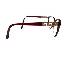 Women Versace Transparent Red Eyeglass Glasses Frames 3192-B Italy 54-16-140 image 5