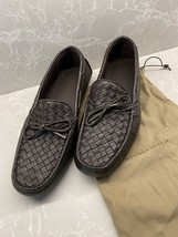 New Men’s Bottega Venetta Expresso Brown Driving Loafers Size 9 - $574.19
