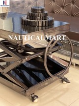 NauticalMart Vintage Industrial Scissor Lift Table Iron image 5