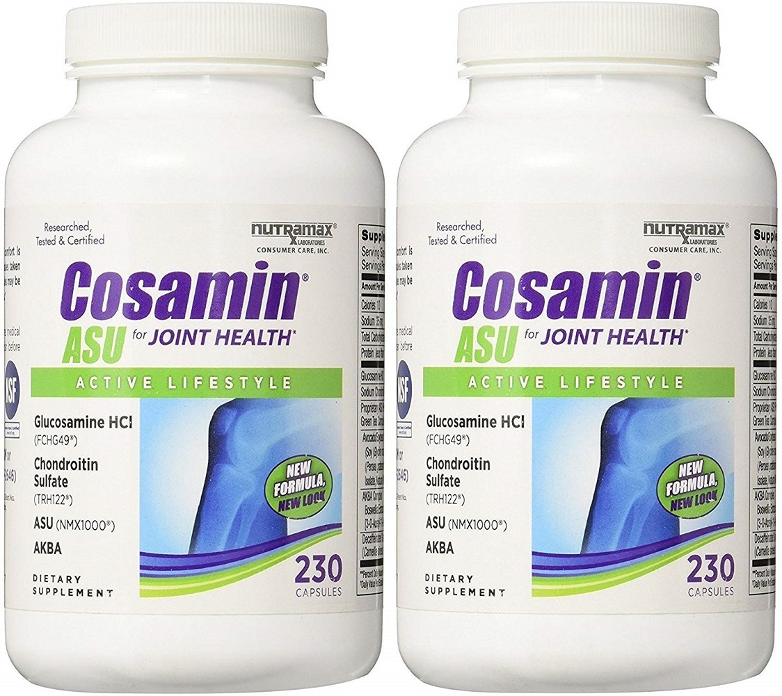 Cosamin ASU Joint Health Active Lifestyle Glucosamine HCl Chondroitin (2...