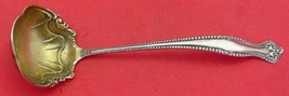 Canterbury by Towle Sterling Silver Sauce Ladle Gold Washed Lobed 5 5/8" - $78.21