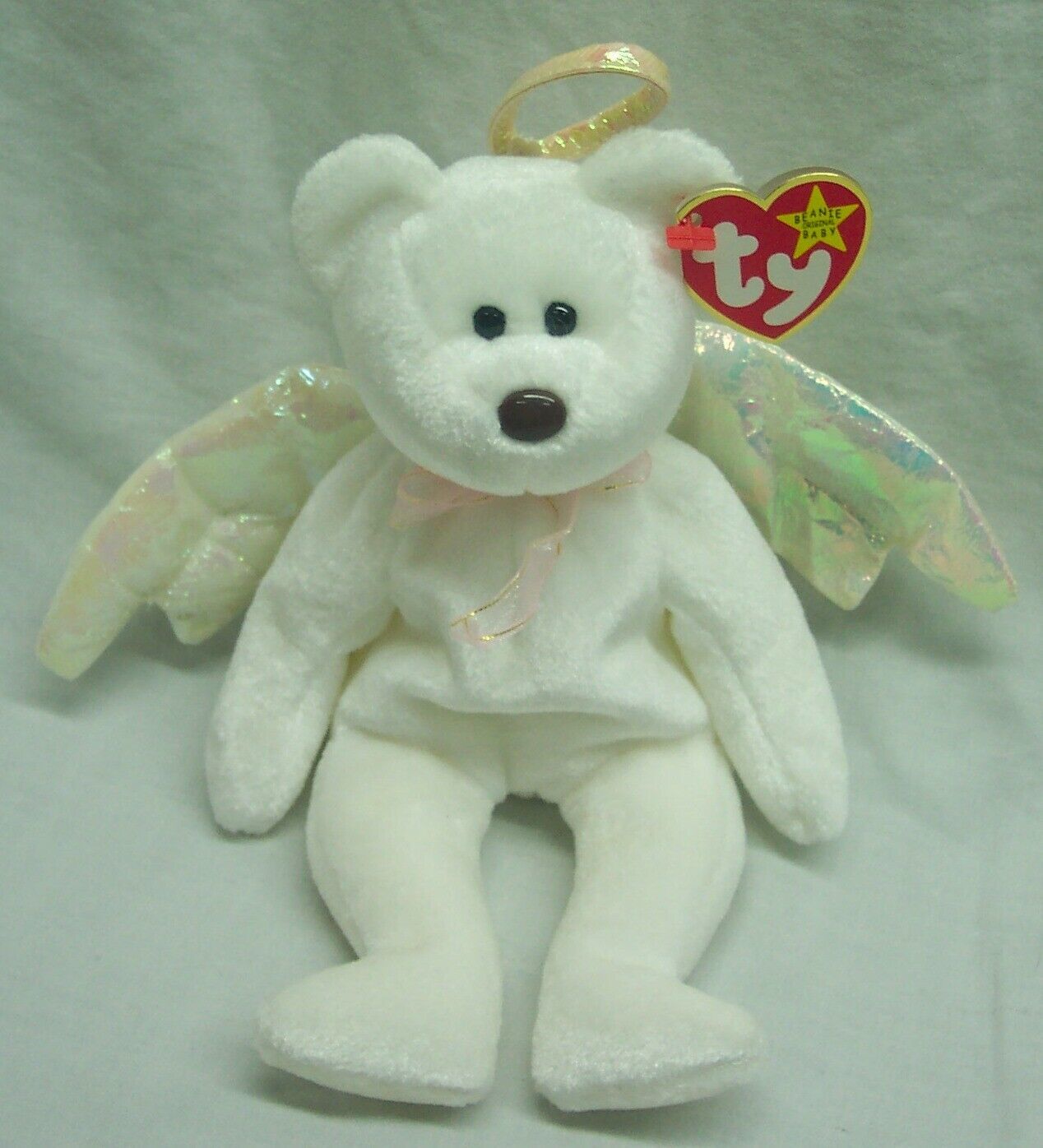 stuffed angel bear