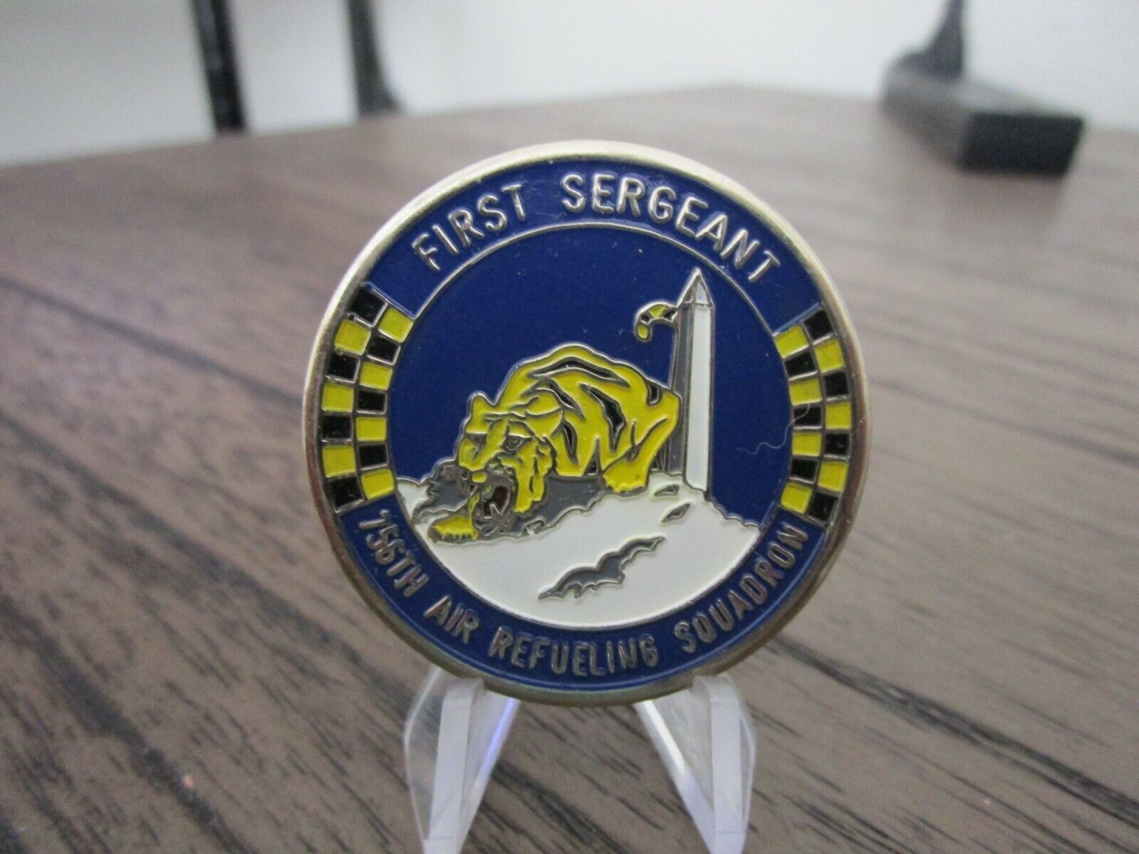 USAF 756th Air Refueling Squadron First Sergeant Challenge Coin #2910 ...